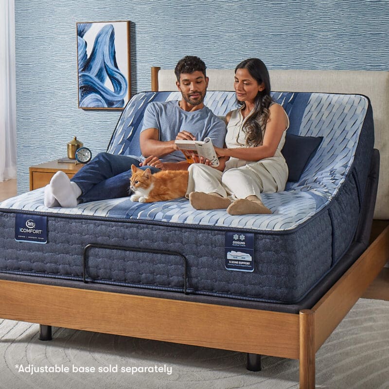 Serta iComfort Aveda 13" Plush Memory Foam Mattress - King - Image 5