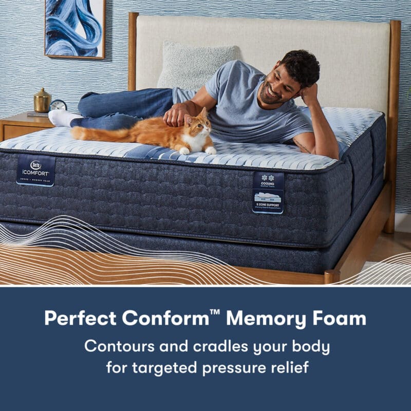 Serta iComfort Aveda 13" Plush Memory Foam Mattress - Full - Image 6
